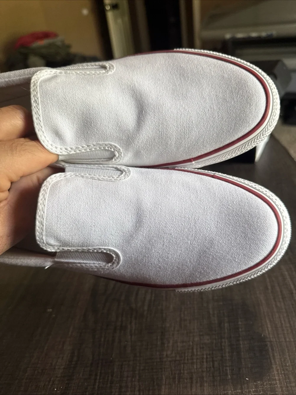 Converse CTAS Double Gore Slip Men/Women Slip On White 167940F M8- W9.5 In Box